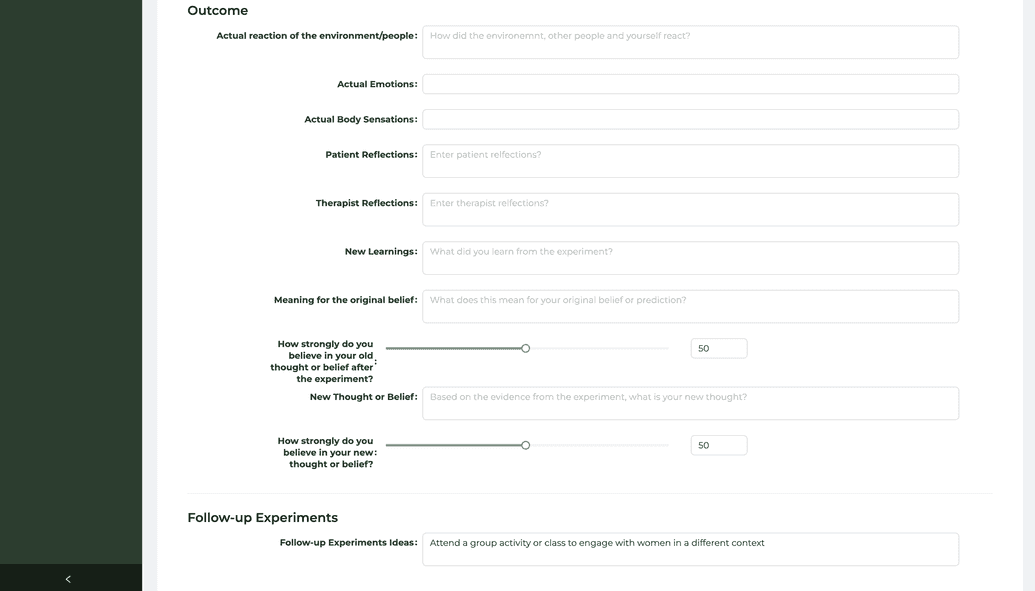 Behavior Experiment in Provider Platform